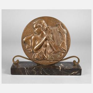 Ray. Pelletier, Bronzeplatte Musik