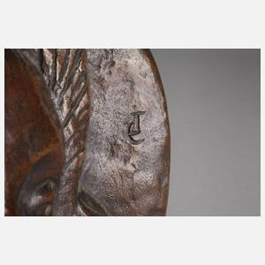 Monogrammist ET, Wandmaske Harlekin