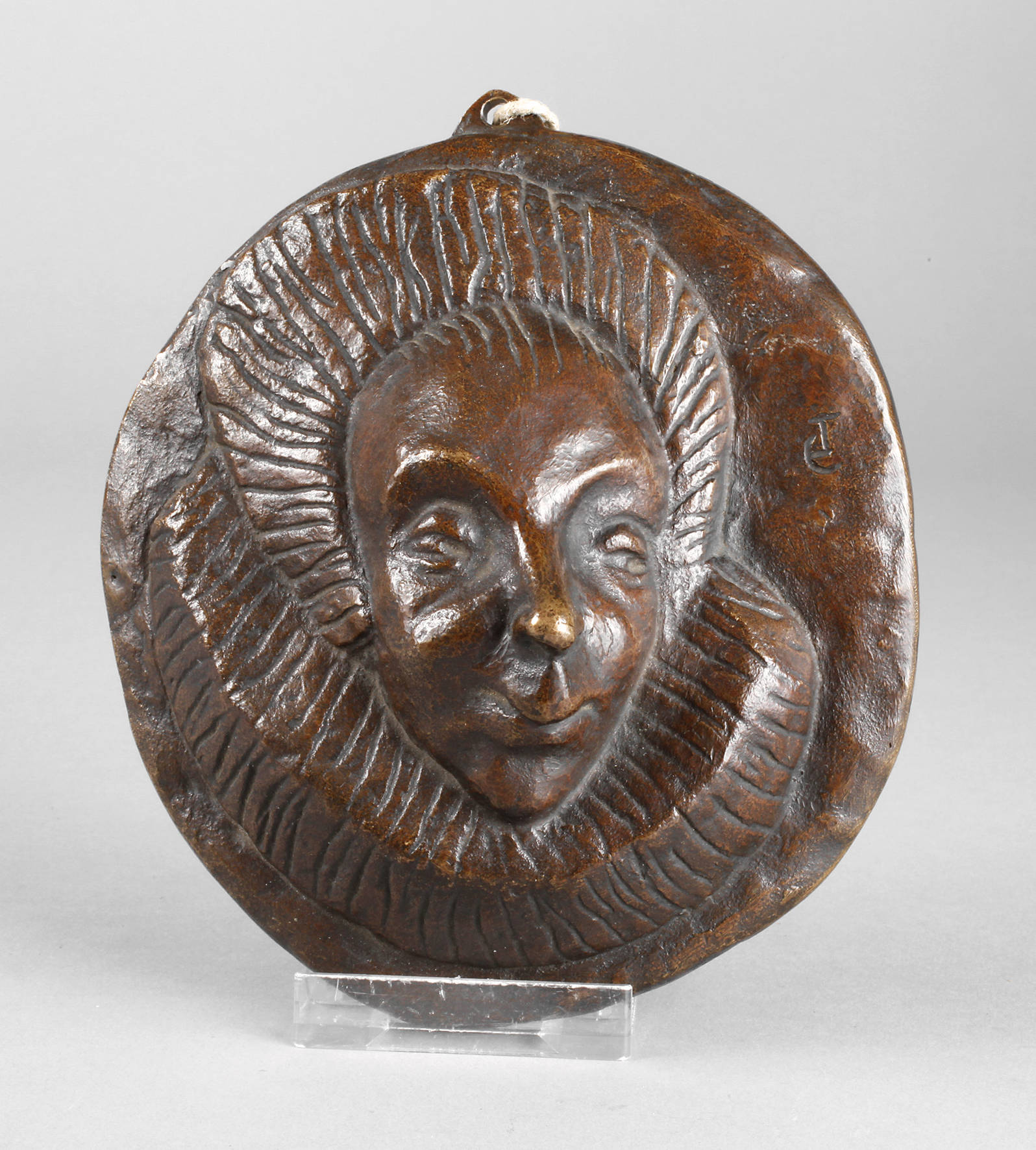 Monogrammist ET, Wandmaske Harlekin