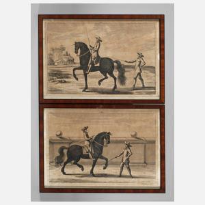 Cornelius Nicolaus Schurtz, Paar Reiterdarstellungen