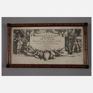 Jaques Callot, ”Les misères de la guerre”