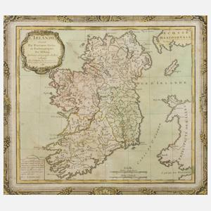 Louis Charles Desnos, Karte Irland