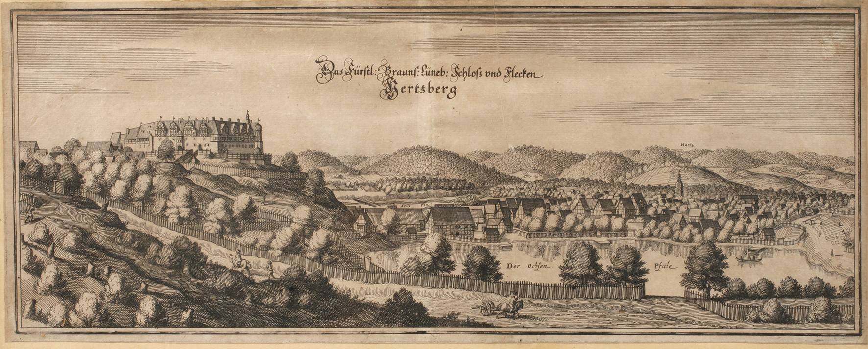 Matthäus Merian der Ältere, Ansicht Herzberg