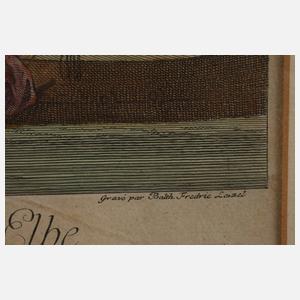 Balthasar Friedrich Leizel, Guckkastenblatt Hamburg