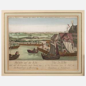 Balthasar Friedrich Leizel, Guckkastenblatt Hamburg