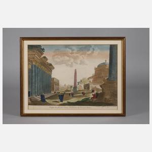 Guckkastenblatt antikes Rom