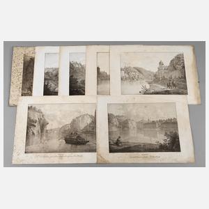 Jacob Alt, Konvolut Ansichten Bayern