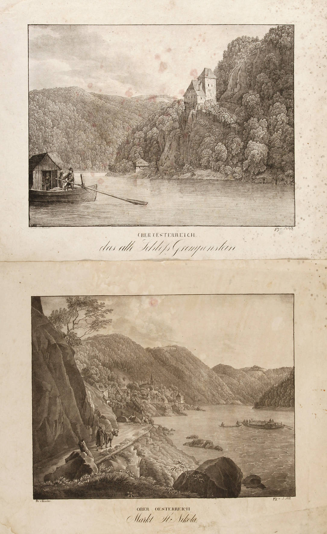 Jacob Alt, Paar Ansichten Oberösterreich