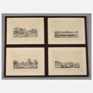 Wilhelm Heuer, Konvolut Ansichten von Hamburg