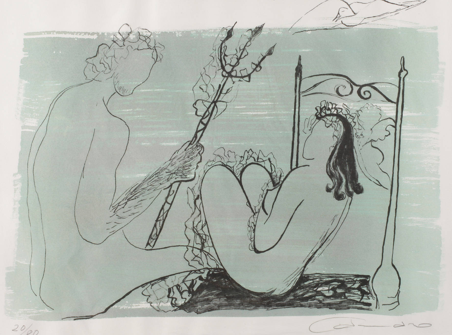 Alexander Camaro, ”Neptun und Nereide”