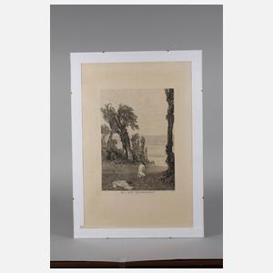 Prof. Max Klinger, ”An die Schönheit”