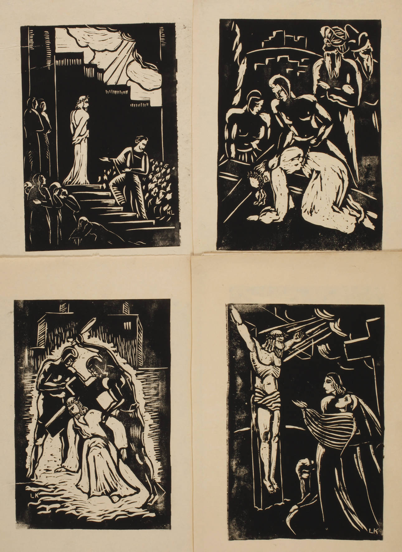 Liselotte Kerscher, Gafikfolge Passion Christi