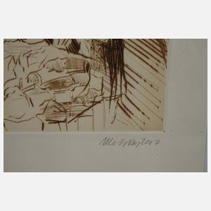 Harald Metzkes, Vor dem Auftritt