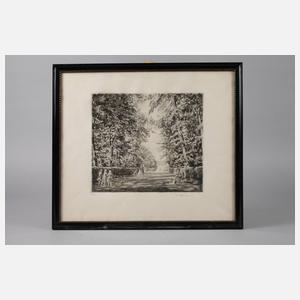 Dr. Otto Quante, Spaziergänger im Park