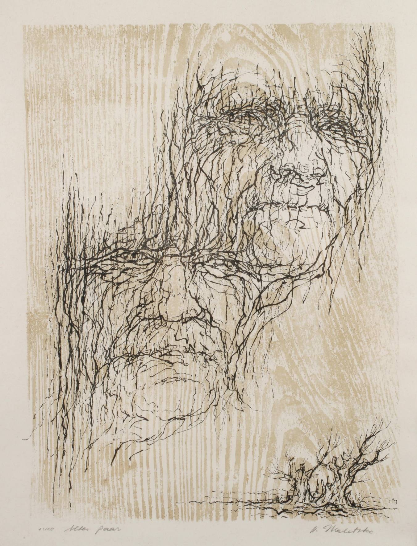 Helmut Maletzke, ”Altes Paar”