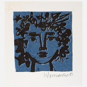 Prof. Walter Womacka, Portraitkopf