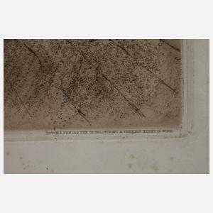 Prof. Käthe Kollwitz, ”Frau an der Wiege”