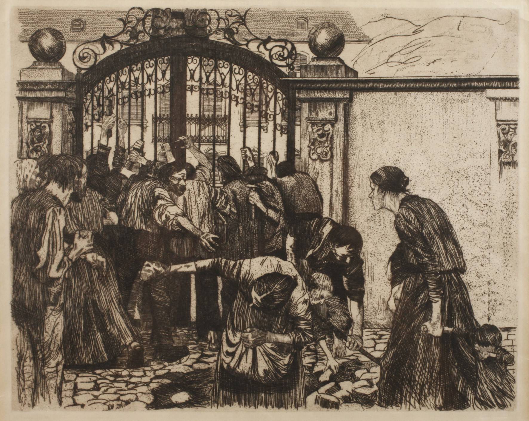 Prof. Käthe Kollwitz, ”Sturm”