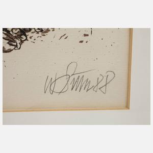 Willi Sitte, ”In Verehrung Hans Baldung gen. Grien”