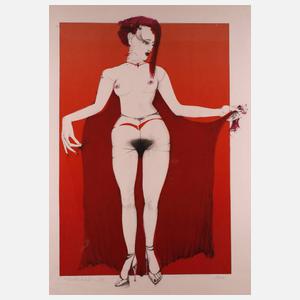 Dieter Weidenbach, Akt mit Tuch