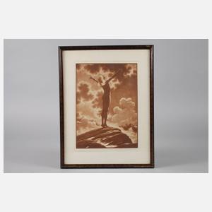 Prof. Hugo Höppener, genannt Fidus, ”Lichtgebet”