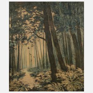 Cornelius Johannes Rogge, ”Waldbach im Herbst”