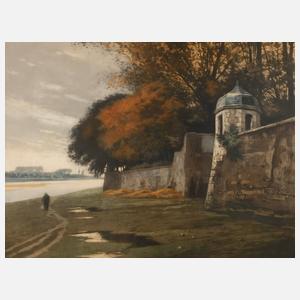 Henri Jourdain, Am Fluss