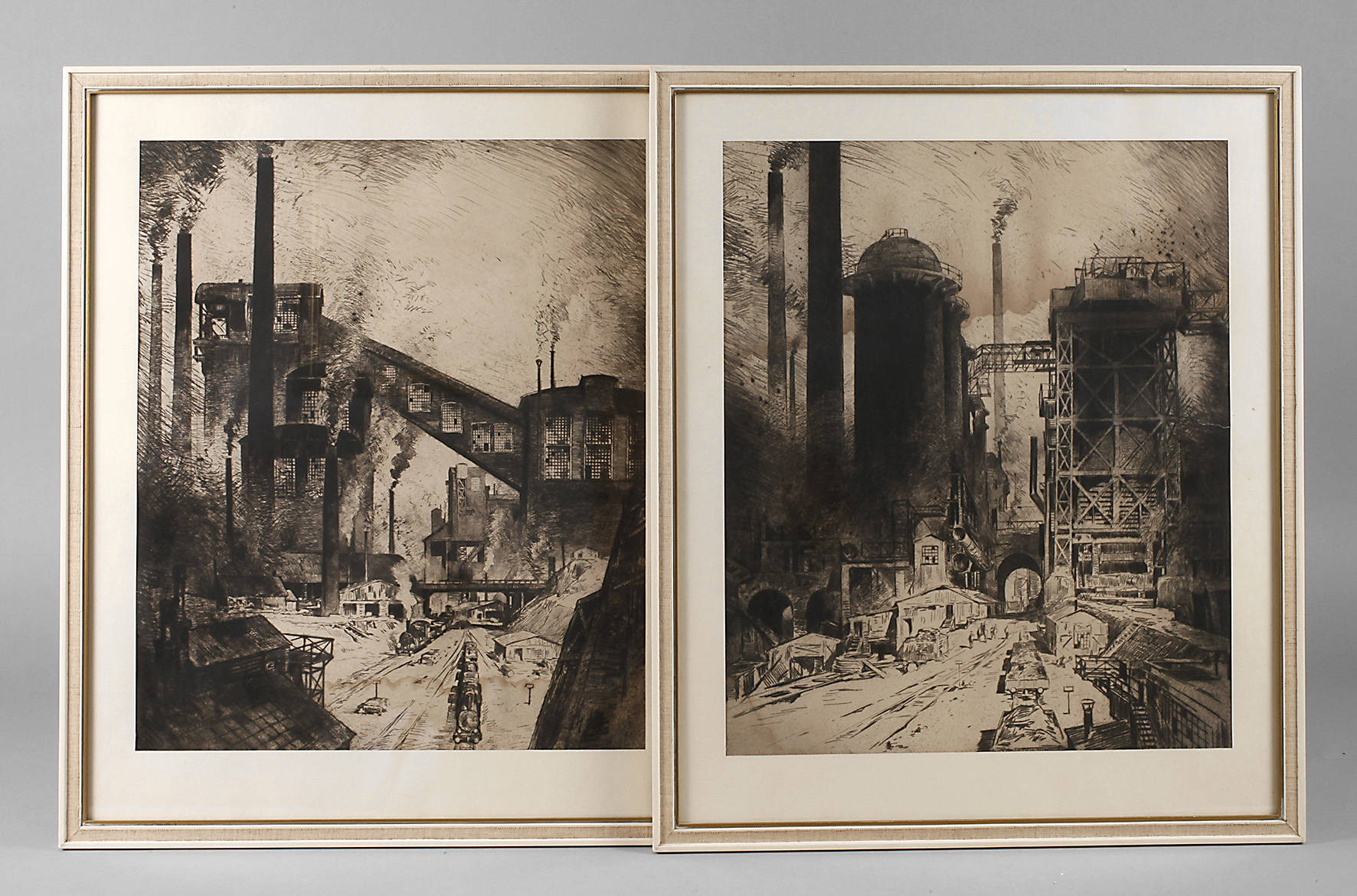 Leo Schöniger, Paar Industriedarstellungen