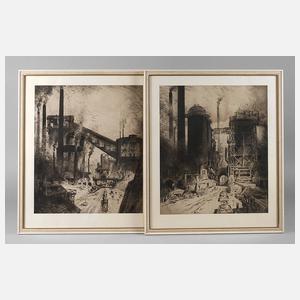 Leo Schöniger, Paar Industriedarstellungen