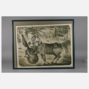 Phantastische Komposition mit Mischwesen