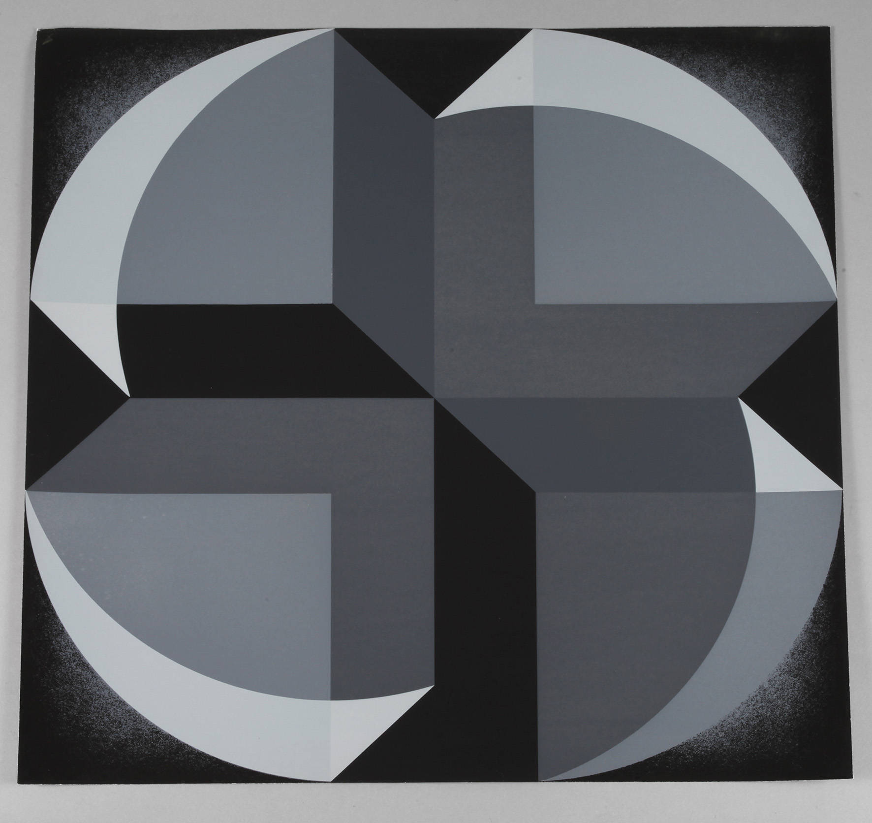 Florian Maxa, attr., Abstrakte Komposition