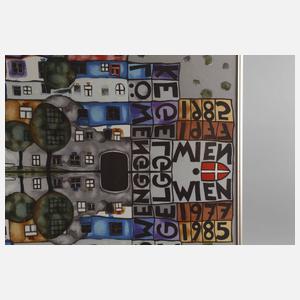 Hundertwasser, ”Das Haus ist das Spiegelbild des Menschen”