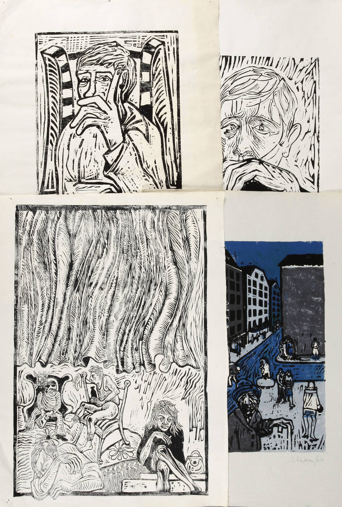 Florian Maxa, Konvolut Druckgraphik