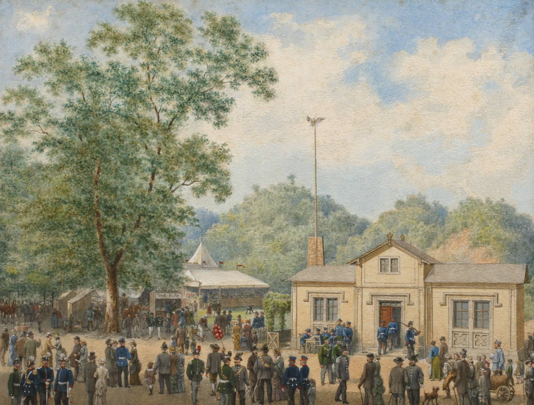 Robert Wehle attr., Schützenfest