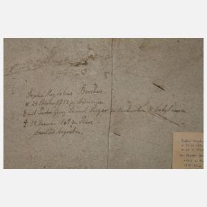 Damenportrait Biedermeier