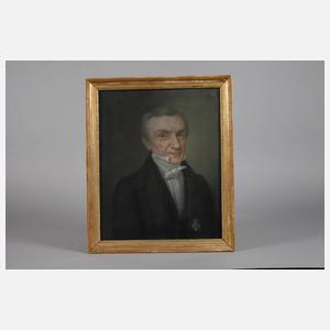 Herrenportrait um 1850