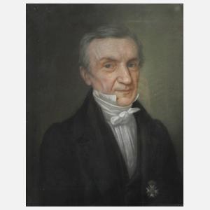 Herrenportrait um 1850