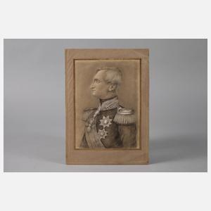 Leutholdt, Portrait König Johann von Sachsen