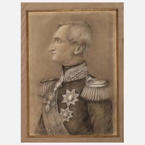 Leutholdt, Portrait König Johann von Sachsen