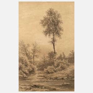 Henri Marcette, Bachlandschaft