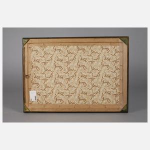 Koloman Moser, Dachlandschaft mit Türmchen