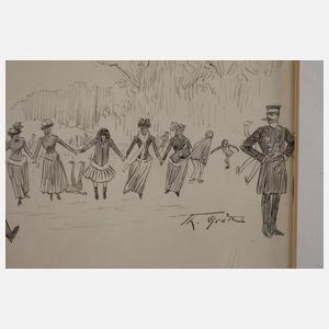 Theodor Grätz, Eisvergnügen