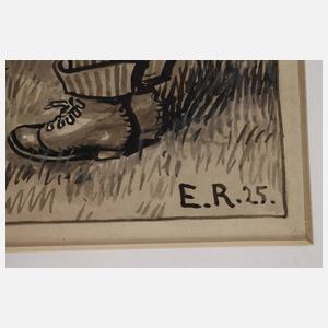 Emil Renicke, Das unfreiwillig Bad