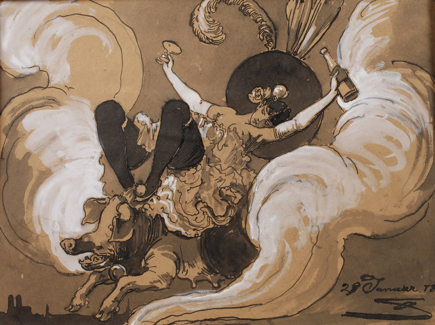 Prof. Otto Seitz, Am Münchner Himmel