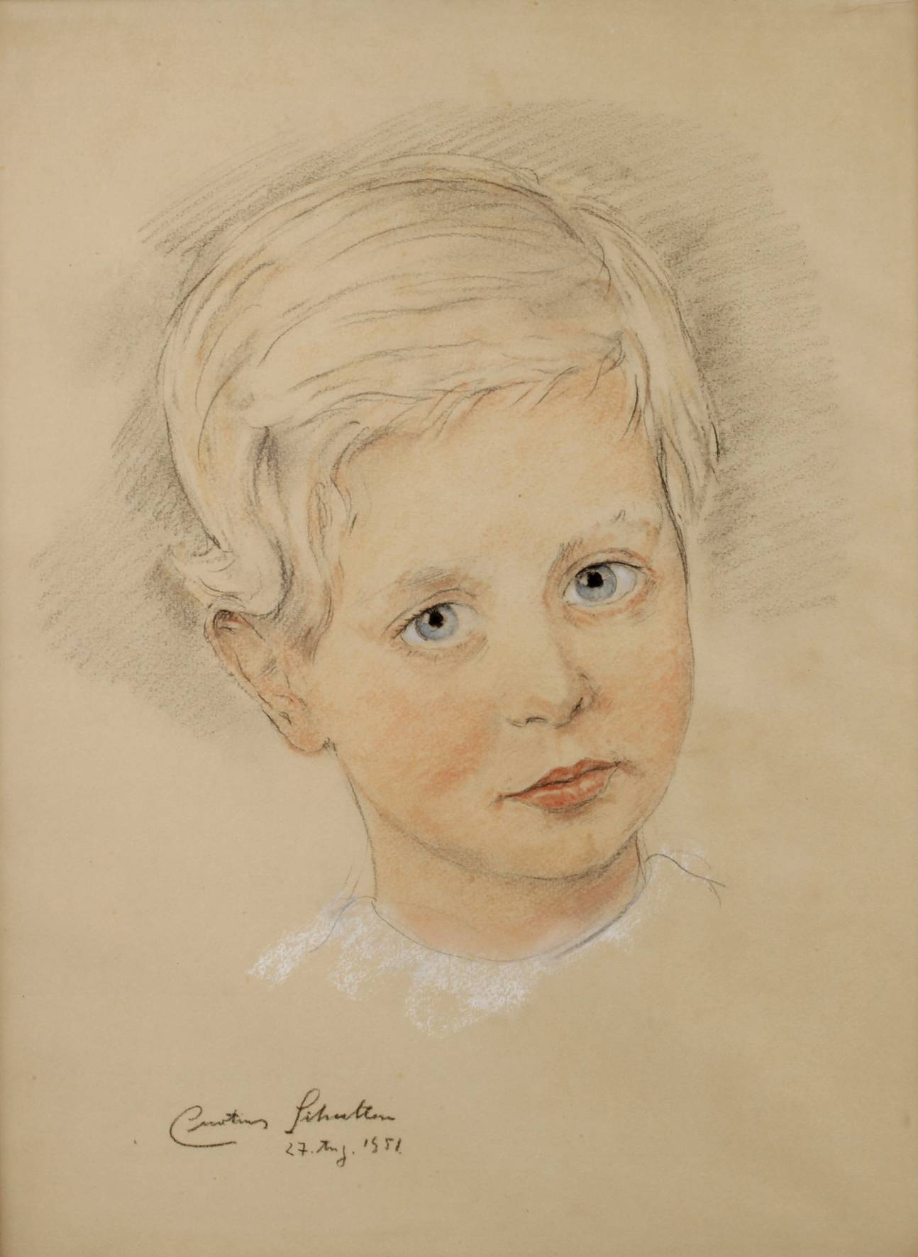 Curtius Schulten, Knabenbildnis