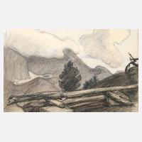 Prof. Ludwig von Hofmann, Herbst im Gebirge111