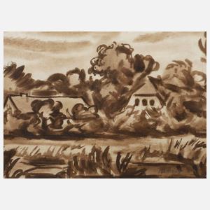 Franz Triebsch, Flusslandschaft