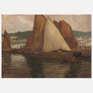 Karl Walter, ”Bretonische Sardinenfischer”