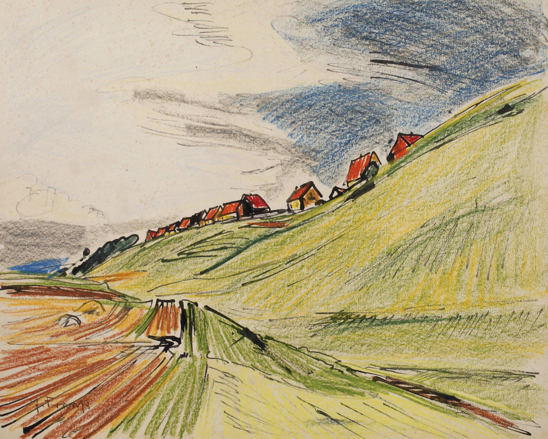 Prof. Erich Fraaß, ”Siedlung am Heiligen Born in Dresden”