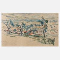 Otto Schubert, Landschaft bei Dresden111